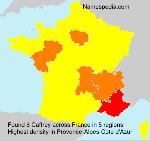 Surname Caffrey in France Surname Caffrey in France