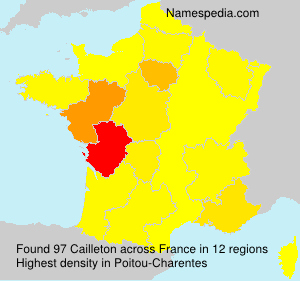 Surname Cailleton in France Surname Cailleton in France