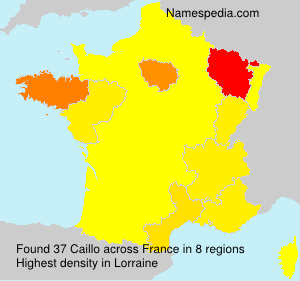 Surname Caillo in France Surname Caillo in France