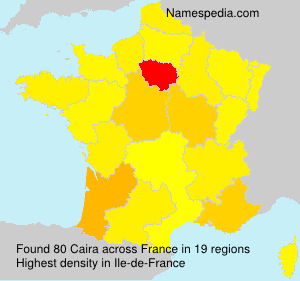 Surname Caira in France Surname Caira in France