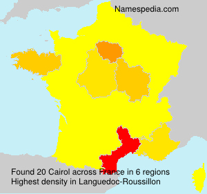 Surname Cairol in France Surname Cairol in France