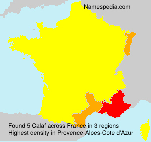 Surname Calaf in France Surname Calaf in France