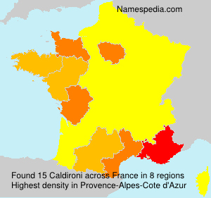 Surname Caldironi in France Surname Caldironi in France