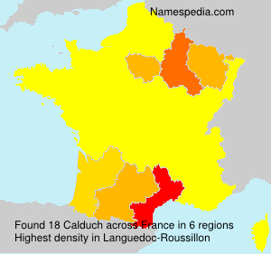 Surname Calduch in France Surname Calduch in France
