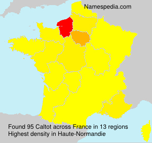 Surname Caltot in France Surname Caltot in France