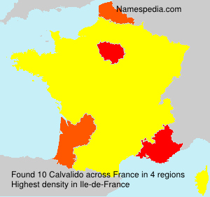 Surname Calvalido in France Surname Calvalido in France