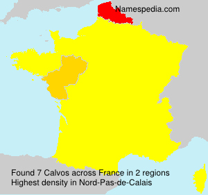 Surname Calvos in France Surname Calvos in France