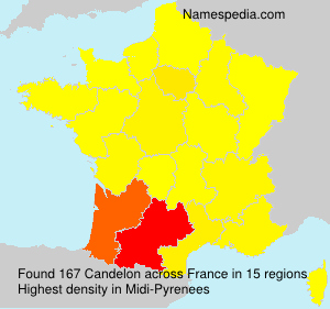 Surname Candelon in France Surname Candelon in France