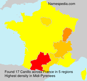 Surname Canillo in France Surname Canillo in France