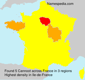 Surname Cannoot in France Surname Cannoot in France