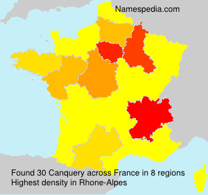Surname Canquery in France Surname Canquery in France