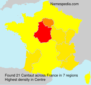 Surname Cantaut in France Surname Cantaut in France