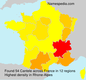 Surname Cantele in France Surname Cantele in France