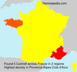 Surname Cantrell in France Surname Cantrell in France