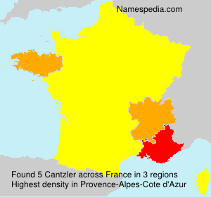 Surname Cantzler in France Surname Cantzler in France