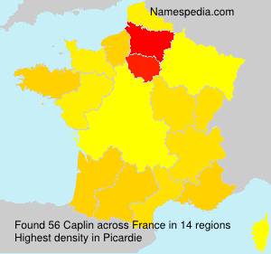 Surname Caplin in France Surname Caplin in France