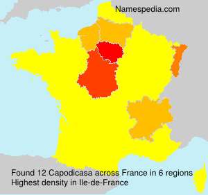 Surname Capodicasa in France Surname Capodicasa in France