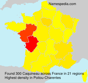 Surname Caquineau in France Surname Caquineau in France