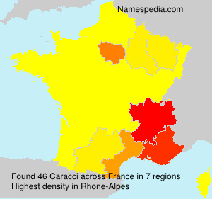Surname Caracci in France Surname Caracci in France