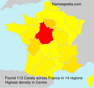 Surname Caraty in France Surname Caraty in France
