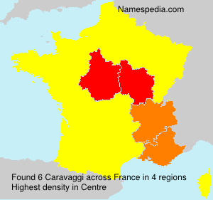 Surname Caravaggi in France Surname Caravaggi in France