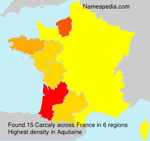 Surname Carcaly in France Surname Carcaly in France