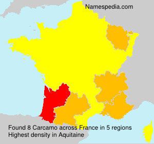 Surname Carcamo in France Surname Carcamo in France
