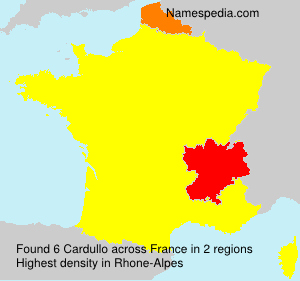 Surname Cardullo in France Surname Cardullo in France