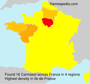Surname Carmasol in France Surname Carmasol in France
