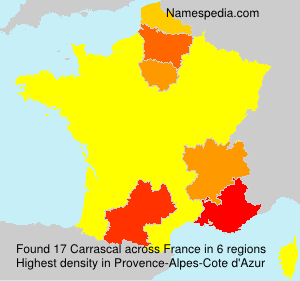 Surname Carrascal in France Surname Carrascal in France