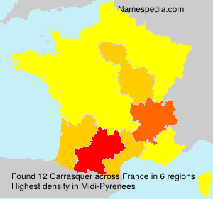 Surname Carrasquer in France Surname Carrasquer in France