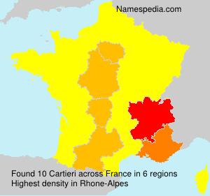 Surname Cartieri in France Surname Cartieri in France