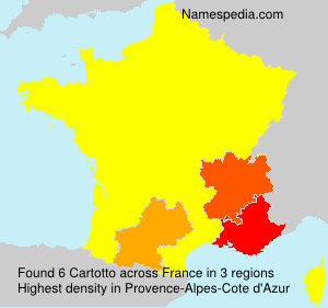 Surname Cartotto in France