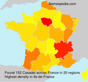 Surname Casadei in France Surname Casadei in France