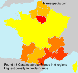Surname Casales in France