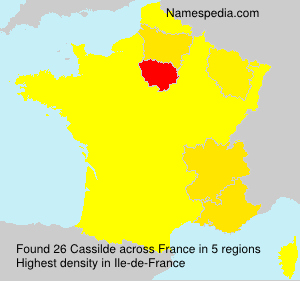 Surname Cassilde in France Surname Cassilde in France