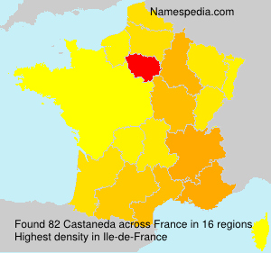 Surname Castaneda in France Surname Castaneda in France