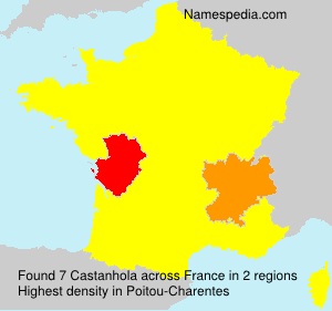 Surname Castanhola in France Surname Castanhola in France