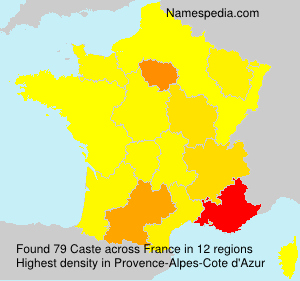 Surname Caste in France Surname Caste in France