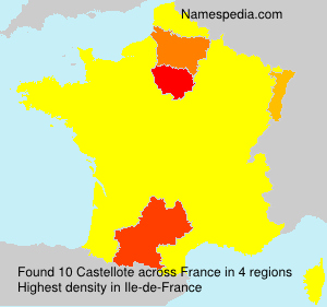 Surname Castellote in France Surname Castellote in France