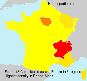 Surname Castelluccio in France Surname Castelluccio in France