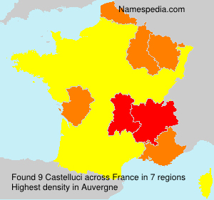 Surname Castelluci in France Surname Castelluci in France