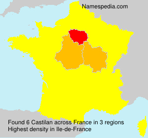 Surname Castilan in France Surname Castilan in France