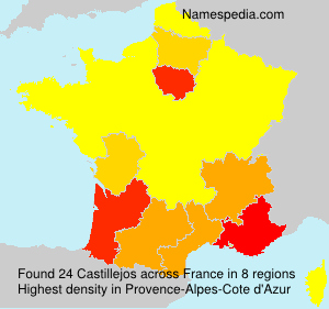 Surname Castillejos in France Surname Castillejos in France
