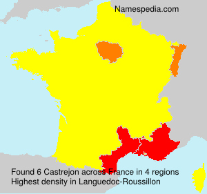 Surname Castrejon in France Surname Castrejon in France