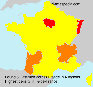 Surname Castrillon in France Surname Castrillon in France