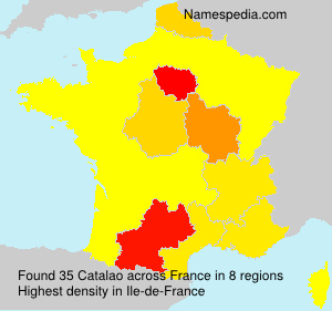 Surname Catalao in France Surname Catalao in France