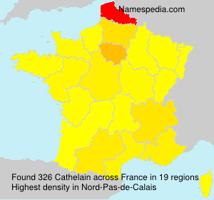 Surname Cathelain in France Surname Cathelain in France