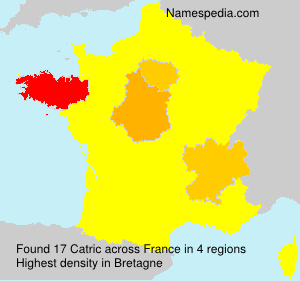 Surname Catric in France Surname Catric in France