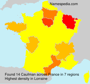 Surname Caufman in France Surname Caufman in France